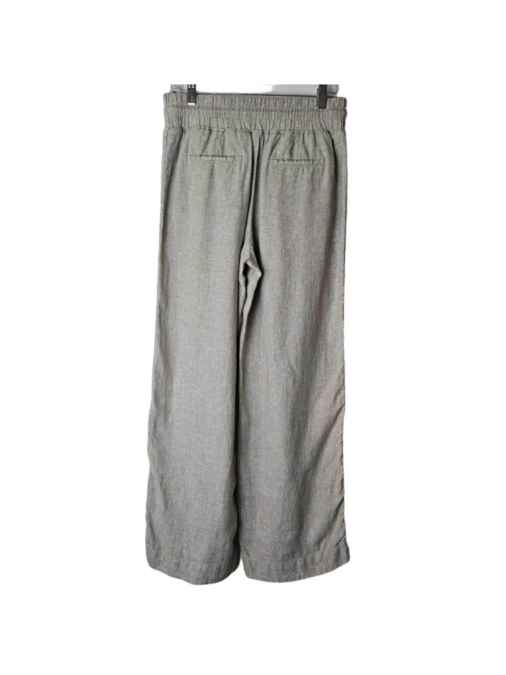 Quince Natural Wide-Leg Linen Pants